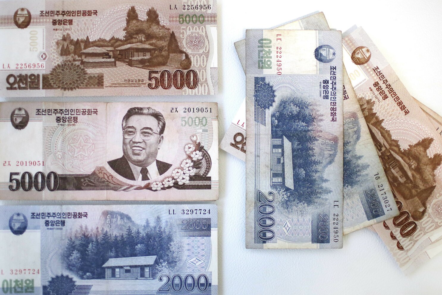 North korean hot sale currency
